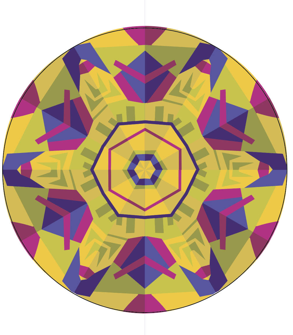 colored mandala
